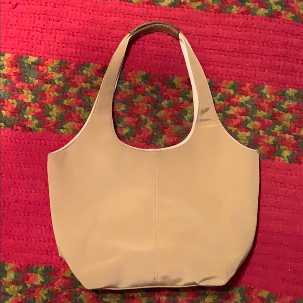 Tan Nine West purse